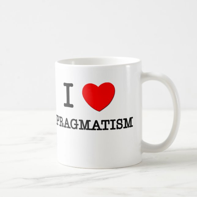 I Love Pragmatism Coffee Mug (Right)
