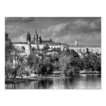 I love Prague, in black and white