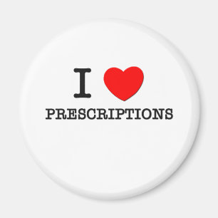 I Love Prescriptions Magnet