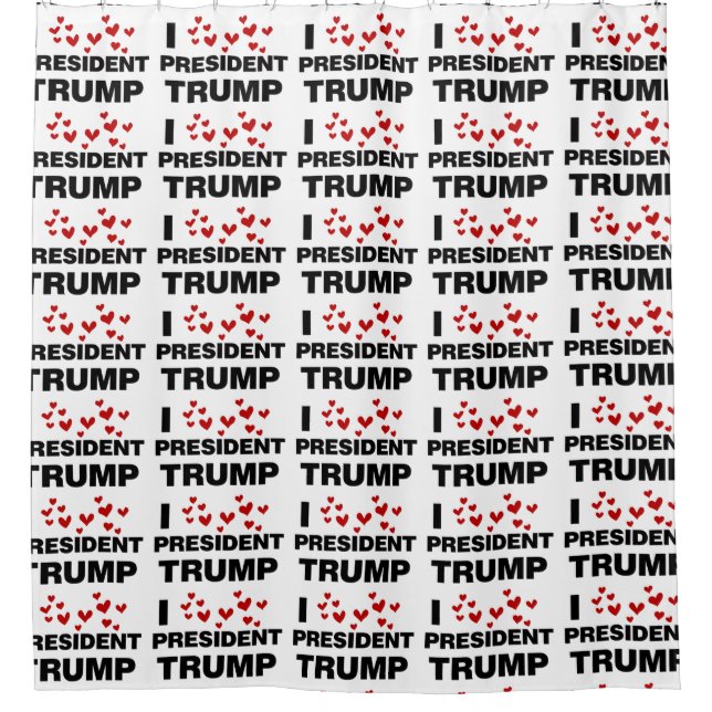 I Love President Trump Hearts (Front)
