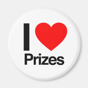 i love prizes magnet