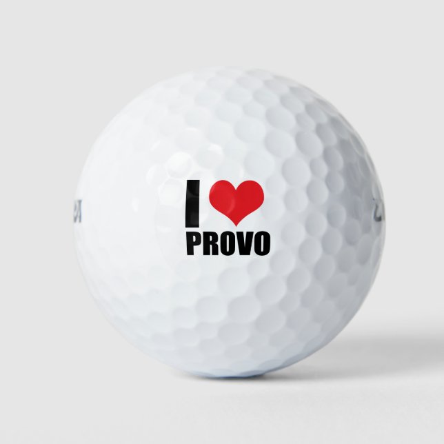I love Provo Golf Balls (Front)