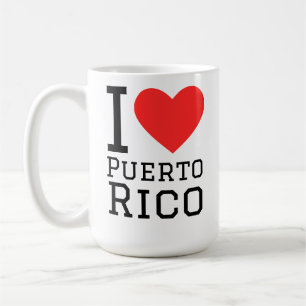 I love Puerto Rico Coffee Mug