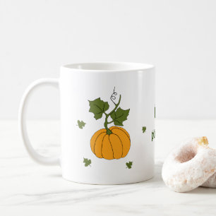 I love pumpkin Minimalist Cute Coffee M Mug