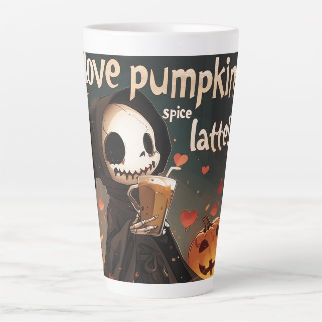 I Love Pumpkin Spice Latte Digital Mug (Front)