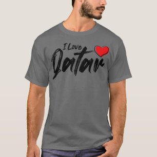 I Love Qatar with love T-Shirt