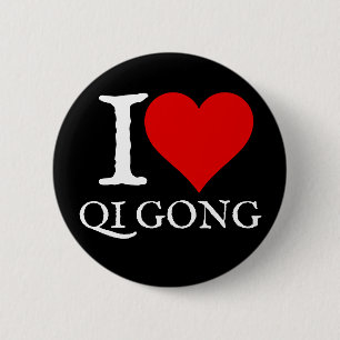 I love qi gong button pin