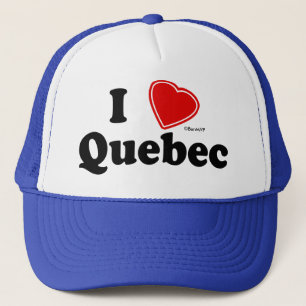 I Love Quebec Trucker Hat