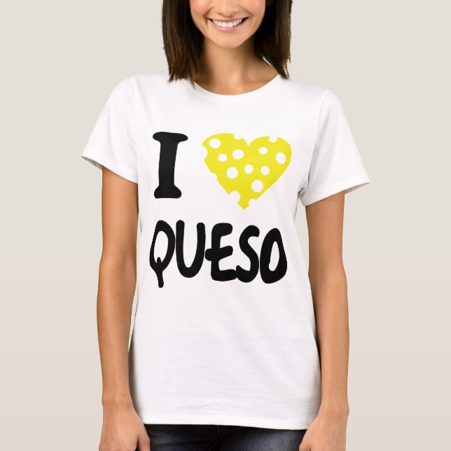 I love queso icon T-Shirt (Front)