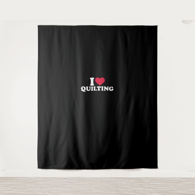 I Love Quilting Premium Tapestry (Front)