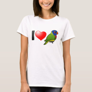 I Love Rainbow Lorikeets T-Shirt
