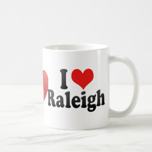 I Love Raleigh Coffee Mug