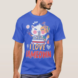 I Love Ramen Kawaii Humor 305 T-Shirt