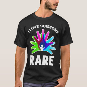 I Love Rare Disease Awareness Shirt - Rare Disease