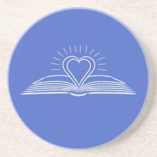 I love reading books for book lover coaster