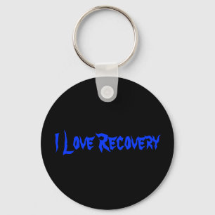 I Love Recovery Keychain