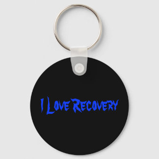 I Love Recovery Keychain