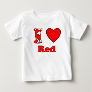 I love Red Baby T-Shirt
