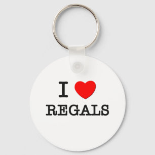 I Love Regals Keychain