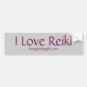I Love Reiki Bumper Sticker