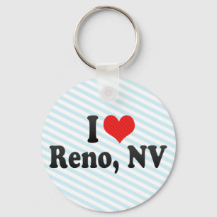I Love Reno, NV Keychain