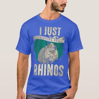 I Love Rhinos T-Shirt