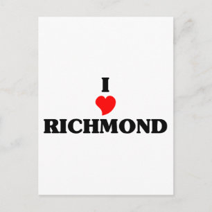 I love Richmond Postcard
