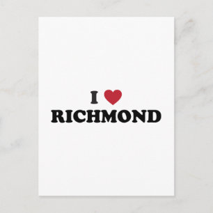 I love Richmond Virginia Postcard