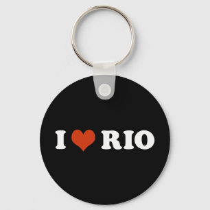 I love Rio de Janeiro Keychain
