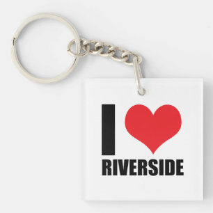 I love Riverside Keychain