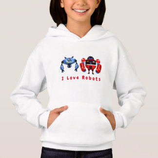 I love Robot Gift All Ages Robotic Kids Girls