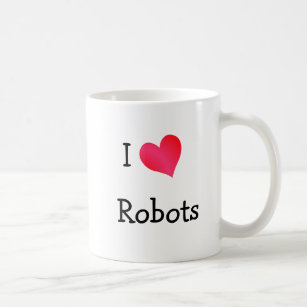 I Love Robots Coffee Mug