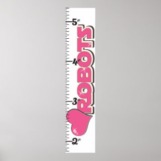 I Love Robots Growth Chart