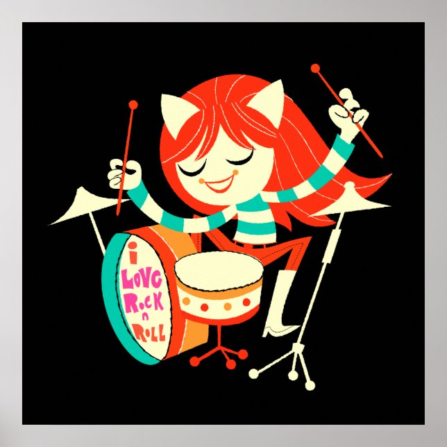 I Love Rock 'n' Roll Poster (Front)