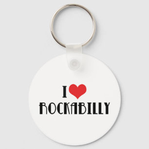 I Love Rock & Roll Keychain