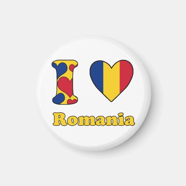 I love Romania Magnet (Front)