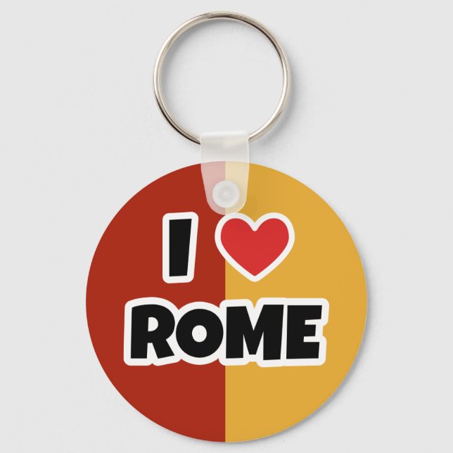 I love Rome Keychain (Front)
