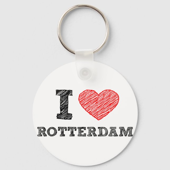 I-love-Rotterdam Keychain (Front)