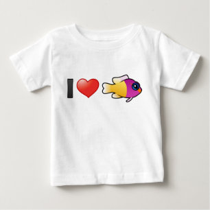 I Love Royal Dottyback Baby T-Shirt