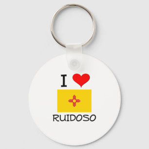 I Love Ruidoso New Mexico Keychain