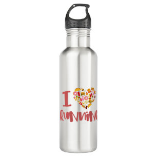 I Love Running (For Food) 710 Ml Water Bottle