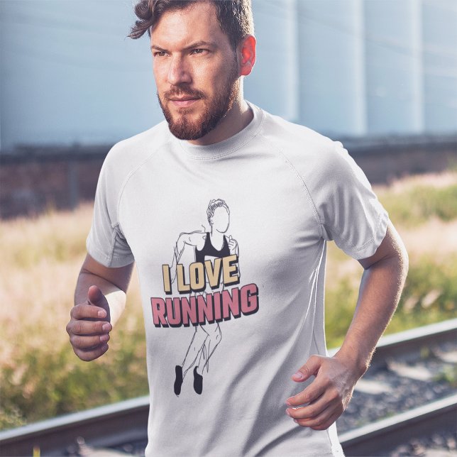 I Love Running | Running Lover T-Shirt (Creator Uploaded)