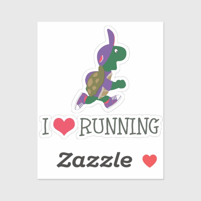 I love Running Turtle  (Sheet)