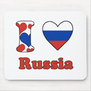 I love Russia Mouse Pad