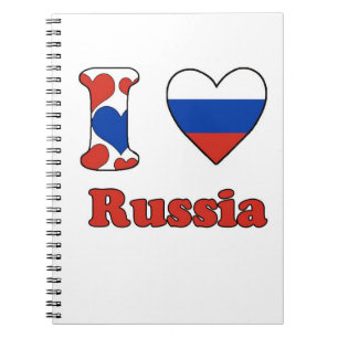I love Russia Notebook