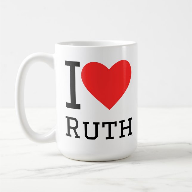 I love ruth coffee mug (Left)