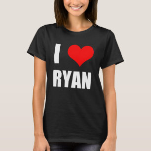 I Love Ryan Heart T-Shirt