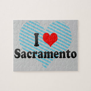 I Love Sacramento, United States Jigsaw Puzzle