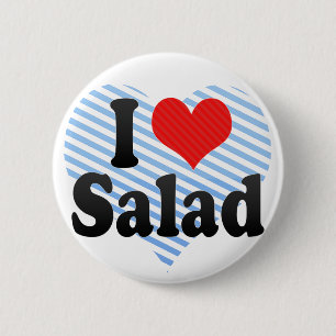 I Love Salad 2 Inch Round Button