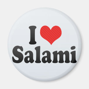 I Love Salami Magnet